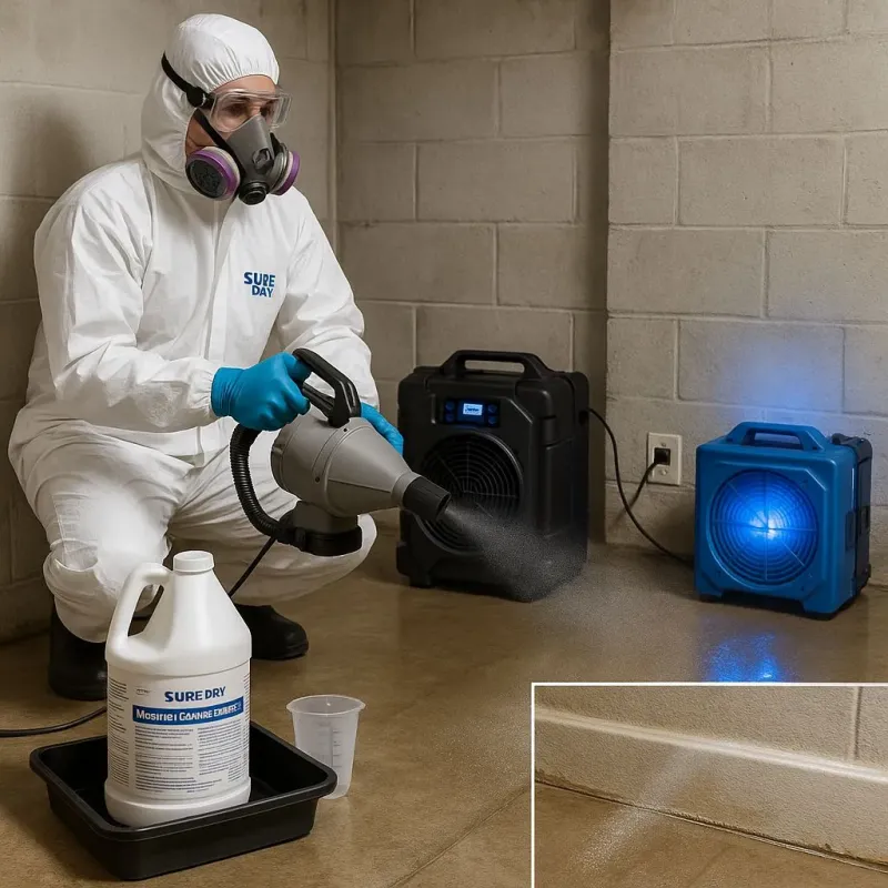 Sanitization and Odor Removal process in Richmond, NH