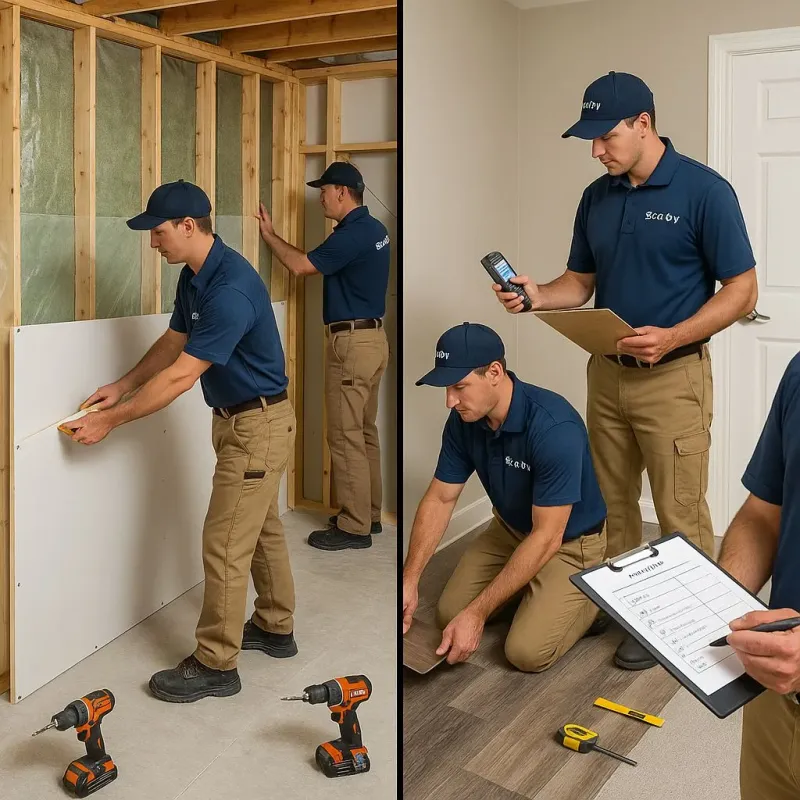 Repairs and Reconstruction process in Richmond, NH